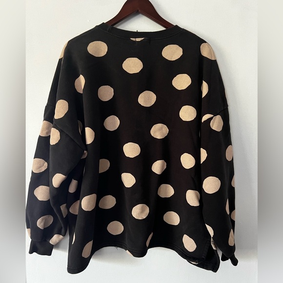 Polka Dot Crewneck - Picture 3 of 3